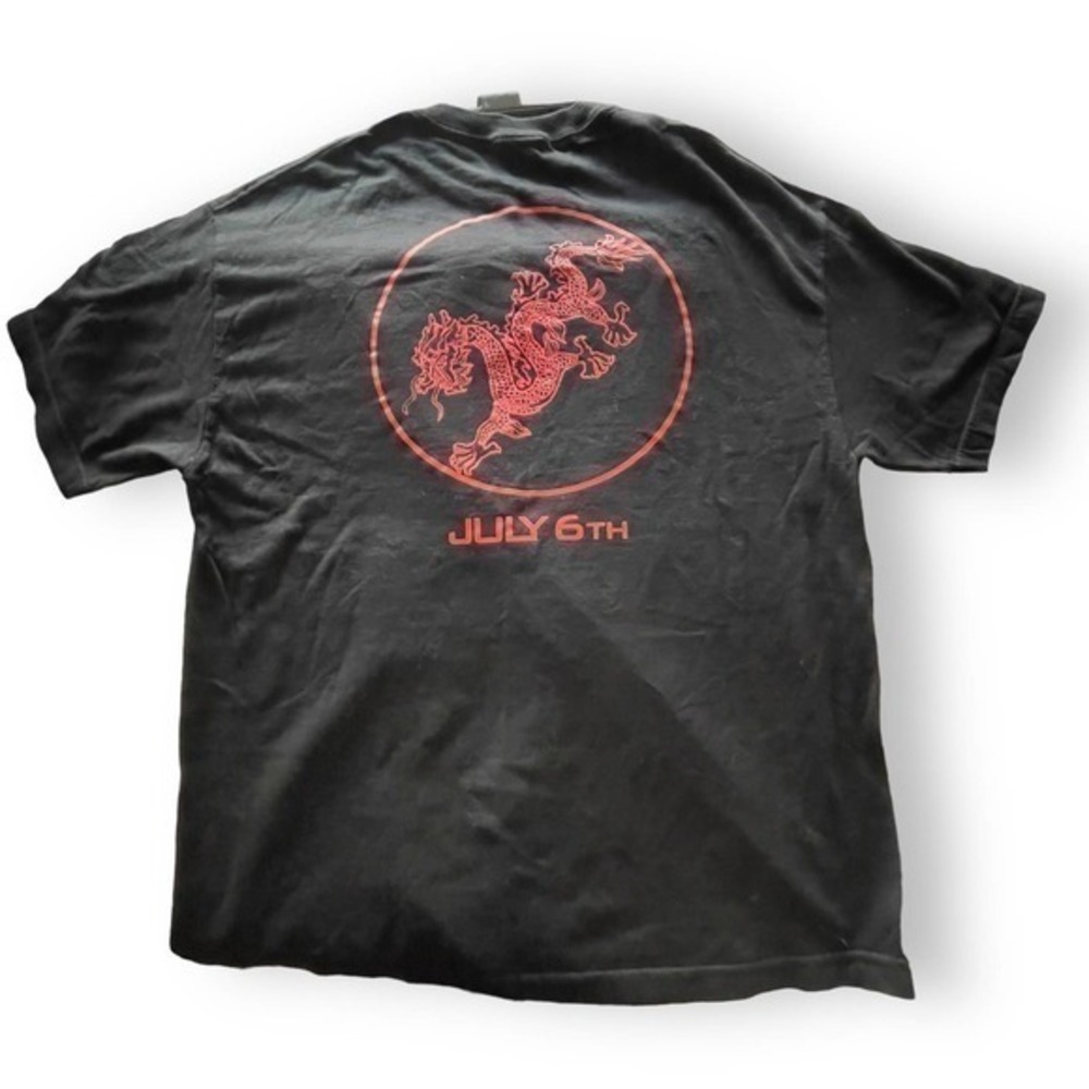 VTG Kiss Of The Dragon Jet Li Movie Premiere Promo Double Sided T-Shirt Size XL